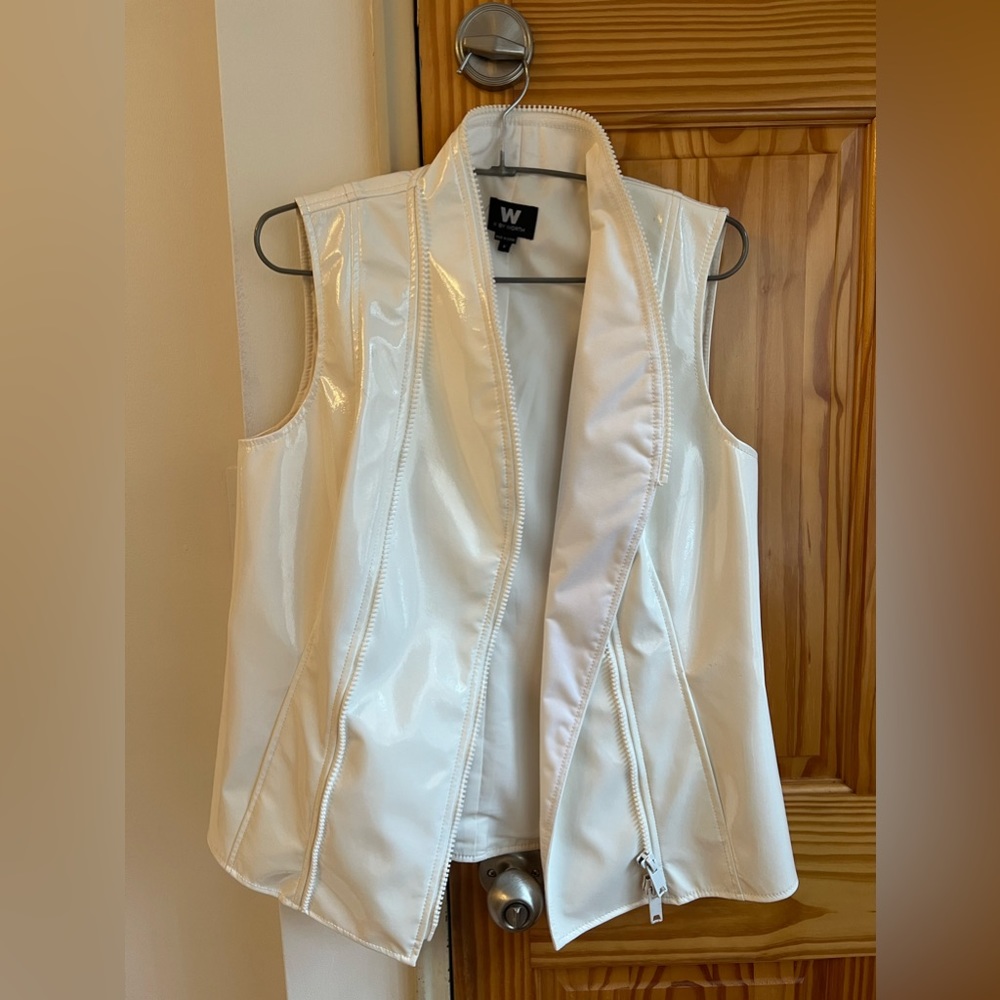 W by Worth White Vest